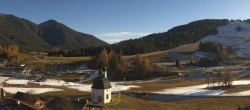 Archived image Webcam Cross country ski run Seefeld 13:00