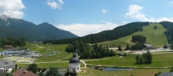 Archived image Webcam Cross country ski run Seefeld 13:00