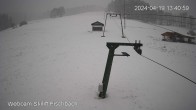 Archived image Webcam Lift and slope at Fischbach 13:00