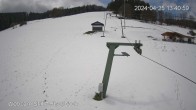 Archived image Webcam Lift and slope at Fischbach 13:00