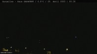 Archiv Foto Webcam Gargellen- Blick Schafberg 23:00