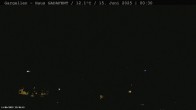 Archiv Foto Webcam Gargellen- Blick Schafberg 23:00
