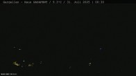 Archiv Foto Webcam Gargellen- Blick Schafberg 23:00