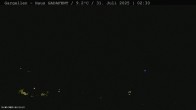 Archiv Foto Webcam Gargellen- Blick Schafberg 01:00
