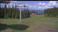 Archived image Webcam View to the powder gulch express 14:00