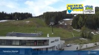 Archived image Webcam Katschberg: Silverjet Base station in St. Margarethen 07:00