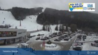 Archived image Webcam Katschberg: Silverjet Base station in St. Margarethen 14:00