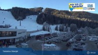 Archiv Foto Webcam Katschberg: Silverjet Talstation in St. Margarethen 08:00