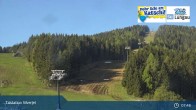 Archived image Webcam Katschberg: Silverjet Base station in St. Margarethen 07:00