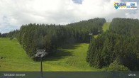 Archiv Foto Webcam Katschberg: Silverjet Talstation in St. Margarethen 08:00