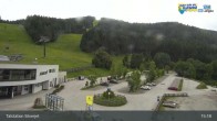 Archived image Webcam Katschberg: Silverjet Base station in St. Margarethen 14:00