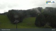 Archived image Webcam Katschberg: Silverjet Base station in St. Margarethen 08:00