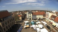 Archived image Webcam Senftenberg Town Square 11:00
