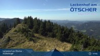 Archiv Foto Webcam Blick vom Hüttenkogel in Lackenhof Ötscher, Niederösterreich 09:00