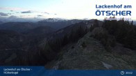 Archived image Webcam View from Hüttenkogel in Lackenhof, Lower Austria 00:00