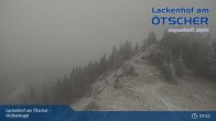 Archived image Webcam View from Hüttenkogel in Lackenhof, Lower Austria 07:00