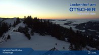 Archiv Foto Webcam Blick vom Hüttenkogel in Lackenhof Ötscher, Niederösterreich 02:00