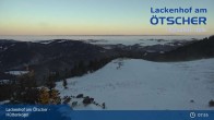 Archiv Foto Webcam Blick vom Hüttenkogel in Lackenhof Ötscher, Niederösterreich 07:00