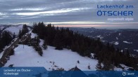 Archived image Webcam View from Hüttenkogel in Lackenhof, Lower Austria 02:00