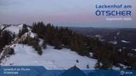 Archiv Foto Webcam Blick vom Hüttenkogel in Lackenhof Ötscher, Niederösterreich 06:00