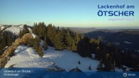 Archiv Foto Webcam Blick vom Hüttenkogel in Lackenhof Ötscher, Niederösterreich 06:00