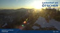 Archiv Foto Webcam Blick vom Hüttenkogel in Lackenhof Ötscher, Niederösterreich 16:00