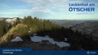 Archiv Foto Webcam Blick vom Hüttenkogel in Lackenhof Ötscher, Niederösterreich 07:00
