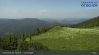 Archiv Foto Webcam Blick vom Hüttenkogel in Lackenhof Ötscher, Niederösterreich 14:00
