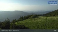 Archiv Foto Webcam Blick vom Hüttenkogel in Lackenhof Ötscher, Niederösterreich 18:00