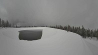 Archived image Webcam Hochrindl - Panoramic view Speikkofel 13:00