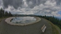 Archiv Foto Webcam Hochrindl Speicherteich 13:00