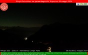 Archived image Webcam Mountain Lodge Zoia, Chiesa in Valmalenco 23:00
