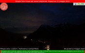 Archived image Webcam Mountain Lodge Zoia, Chiesa in Valmalenco 03:00
