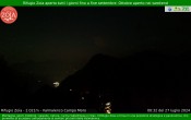 Archived image Webcam Mountain Lodge Zoia, Chiesa in Valmalenco 23:00