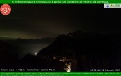 Archiv Foto Webcam Valmalenco: Rifugio Zoia 23:00