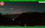Archiv Foto Webcam Valmalenco: Rifugio Zoia 23:00