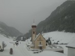 Archiv Foto Webcam Vent - Blick zur Kirche und den Stubaier Alpen 02:00