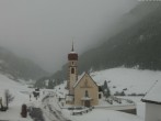 Archiv Foto Webcam Vent - Blick zur Kirche und den Stubaier Alpen 08:00