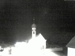 Archiv Foto Webcam Vent - Blick zur Kirche und den Stubaier Alpen 12:00
