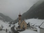 Archiv Foto Webcam Vent - Blick zur Kirche und den Stubaier Alpen 19:00