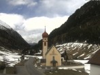 Archiv Foto Webcam Vent - Blick zur Kirche und den Stubaier Alpen 15:00