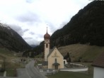 Archiv Foto Webcam Vent - Blick zur Kirche und den Stubaier Alpen 13:00