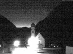 Archiv Foto Webcam Vent - Blick zur Kirche und den Stubaier Alpen 03:00