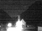 Archiv Foto Webcam Vent - Blick zur Kirche und den Stubaier Alpen 23:00