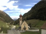 Archiv Foto Webcam Vent - Blick zur Kirche und den Stubaier Alpen 11:00