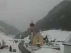 Archiv Foto Webcam Vent - Blick zur Kirche und den Stubaier Alpen 13:00