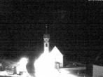 Archiv Foto Webcam Vent - Blick zur Kirche und den Stubaier Alpen 01:00