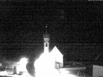 Archiv Foto Webcam Vent - Blick zur Kirche und den Stubaier Alpen 03:00