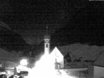 Archiv Foto Webcam Vent - Blick zur Kirche und den Stubaier Alpen 03:00