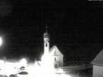 Archiv Foto Webcam Vent - Blick zur Kirche und den Stubaier Alpen 23:00